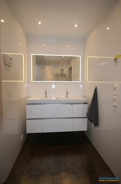 Badrum med unik bastu