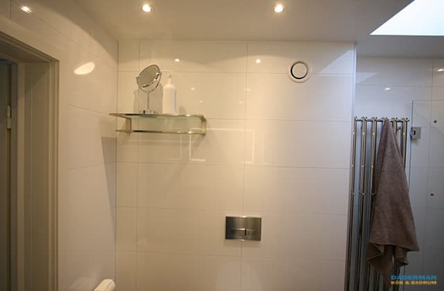 Badrum med unik bastu