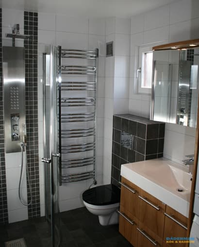 Badrum med tvättstuga