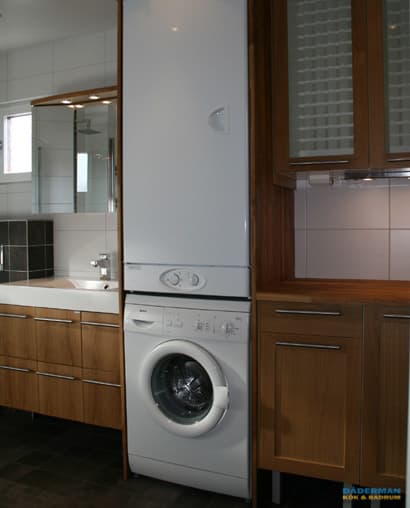 Badrum med tvättstuga