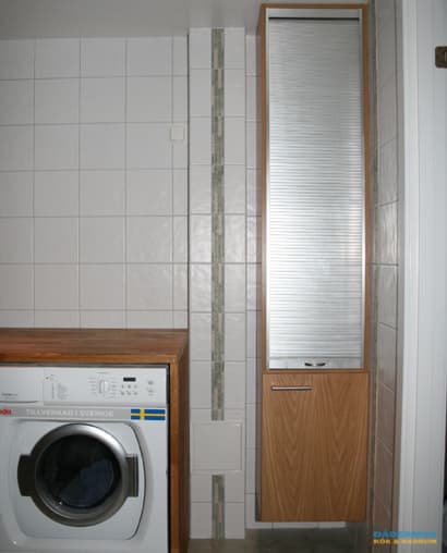 Badrum med tvättstuga