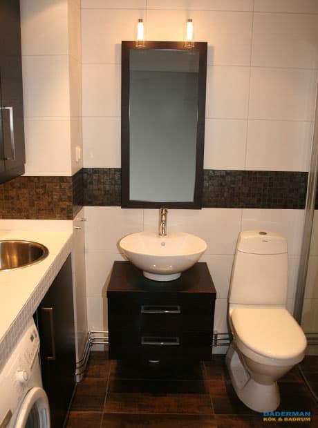 Kombinerat badrum och tvättstuga