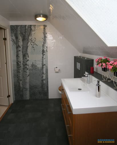 Vackert konstverk i mosaik