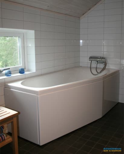 Badrum med bastu
