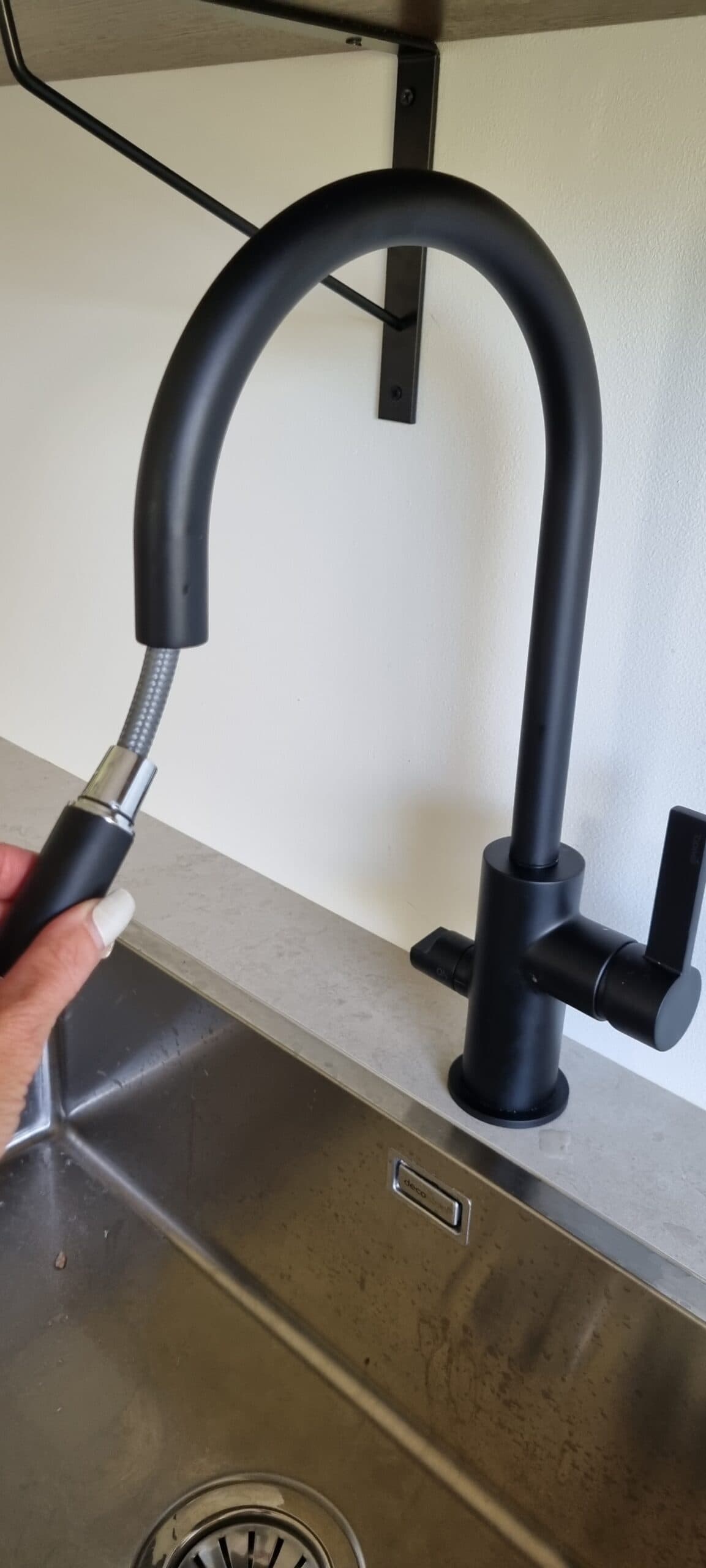 Tapwell köksblandare med utdragbar pip