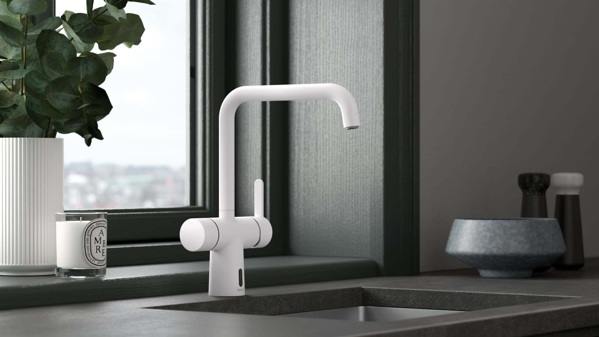 Damixa Silhouet sensorstyrd köksblandare