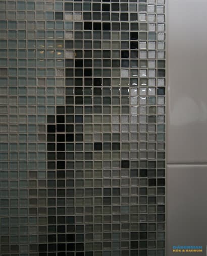 Vackert konstverk i mosaik