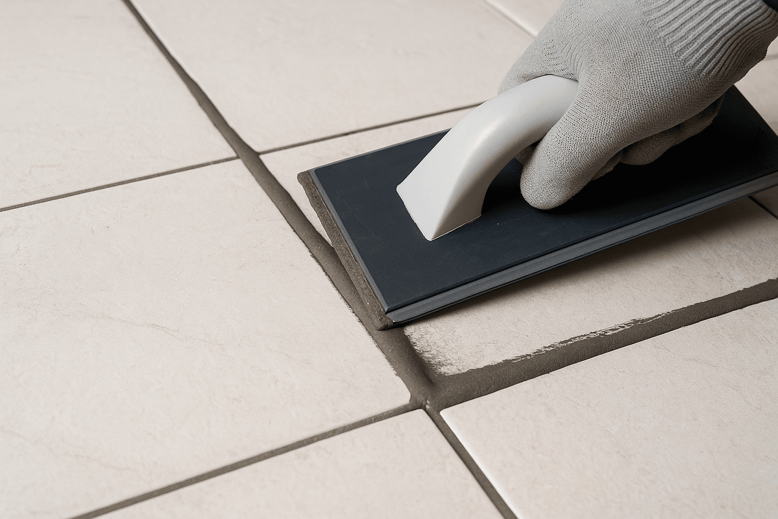 En bild på fogmassa